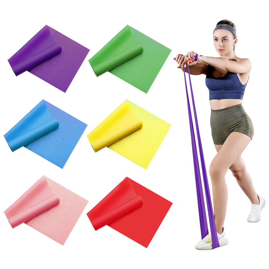 Pilates Bar Kit With Resistance Bands - Yoga Pilates Resistance Band Fitness Elastic