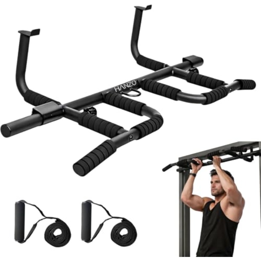 Door Pull Up Bar No Screw - Doorway Pull Up Bar Set with
