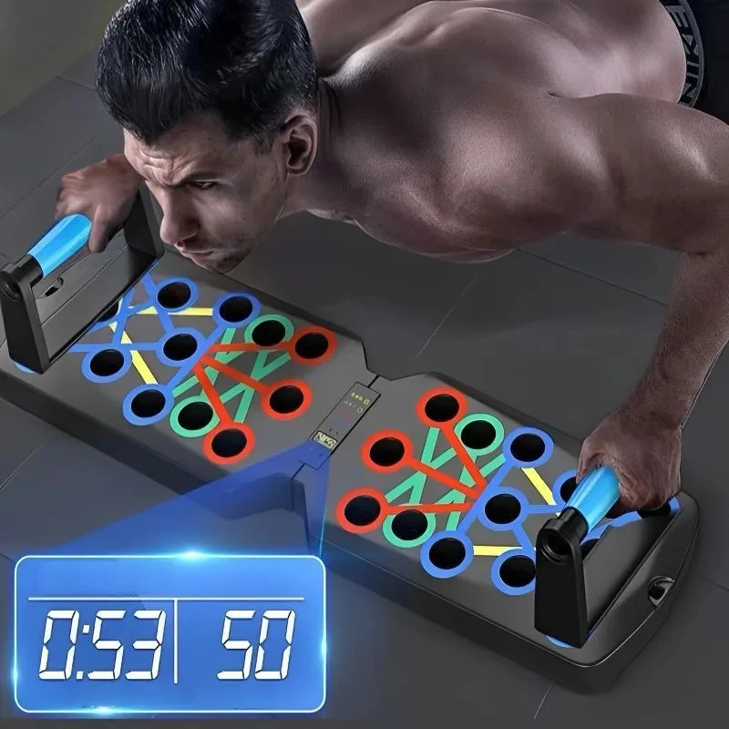 Push Up Board Foldable Multi Function - Push-up Board Set Portable Multifunctional Push-up