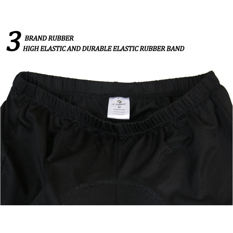X-Tiger Cycling Shorts Breatha - огляд і ціна Padded Cycling Shorts 5D Gel