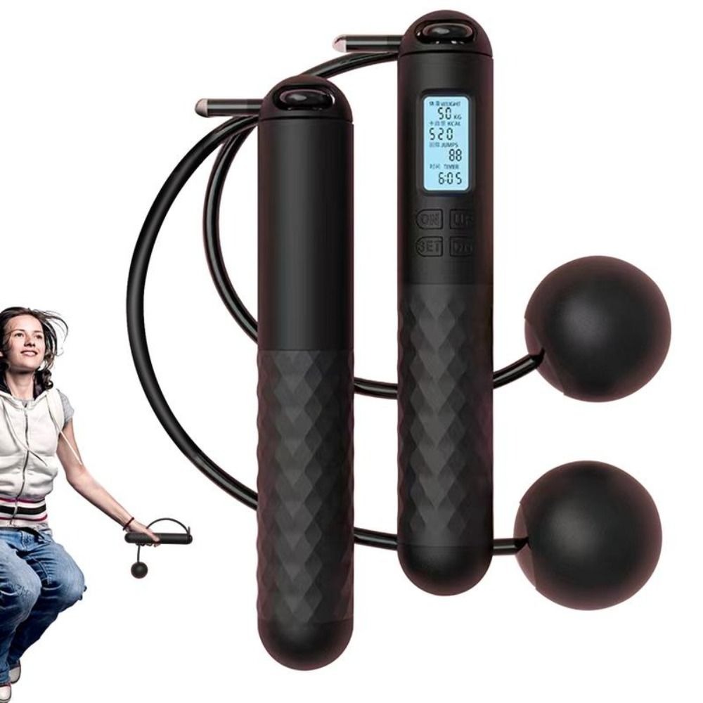 Portable Cordless Ropeless Jum - огляд і ціна Smart Jump Rope Digital Counter