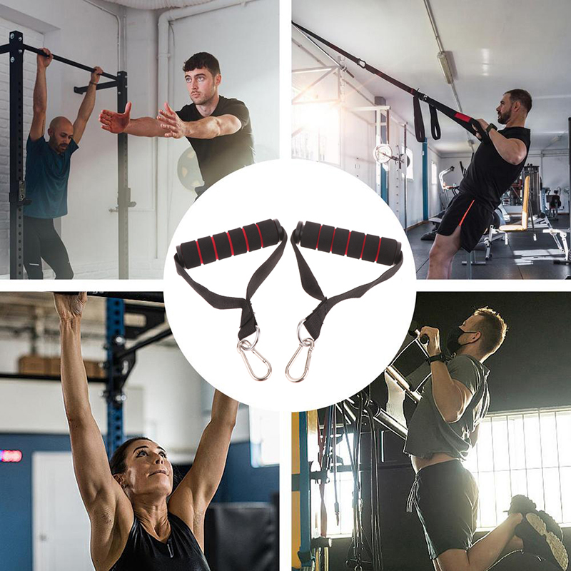 【F】Heavy Duty Cable Machine Ha - огляд і ціна Resistance Bands Set With Handles