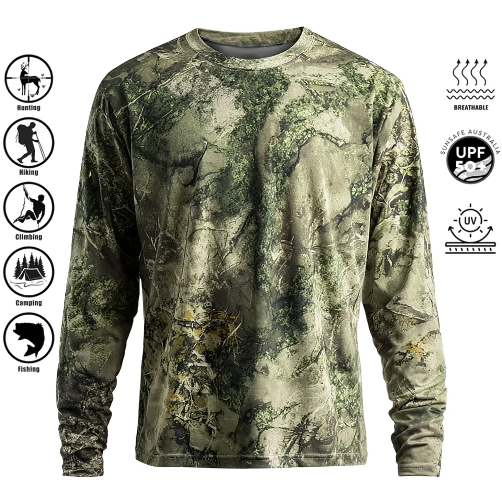 Men Long Sleeve T-shirt Polyes - огляд і ціна Hiking