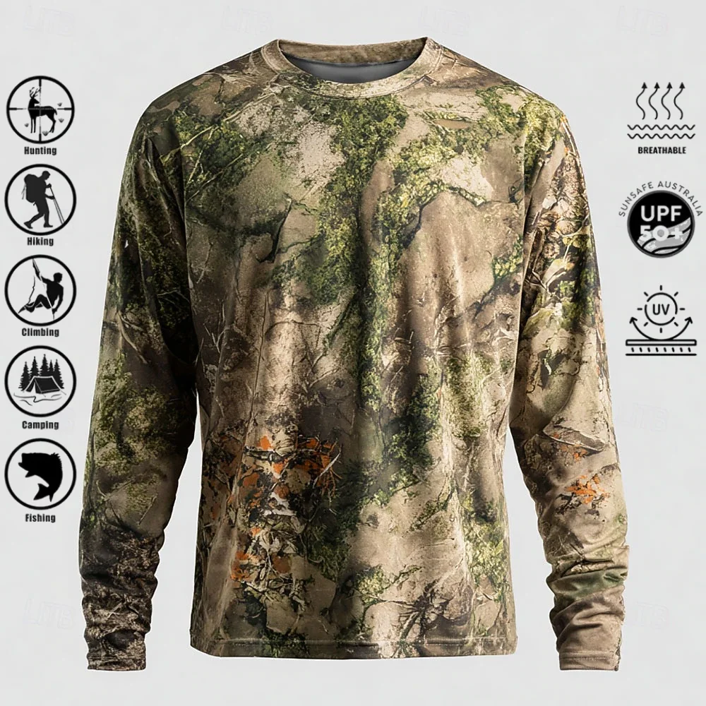 Men Long Sleeve T-shirt Polyes - огляд і ціна Hiking