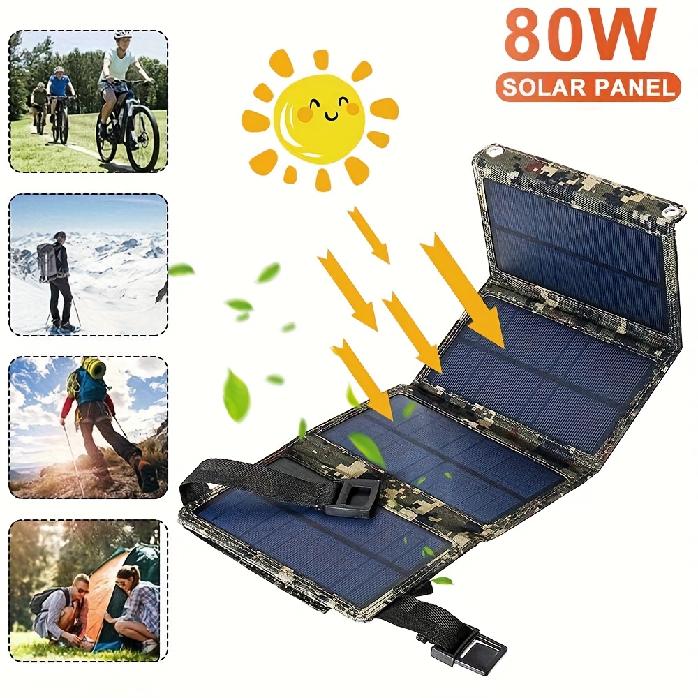 [Solar Panel] 80W Portable Fol - огляд і ціна Hiking