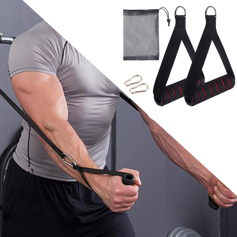 Heavy Duty Cable Machine Handl - огляд і ціна Resistance Bands Set With Handles