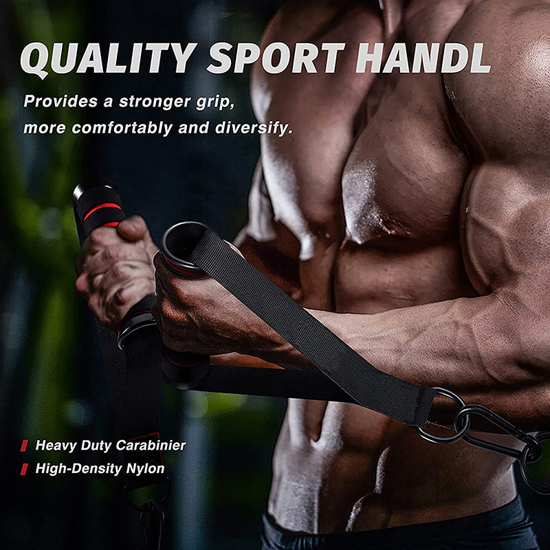 Heavy Duty Cable Machine Handl - огляд і ціна Resistance Bands Set With Handles