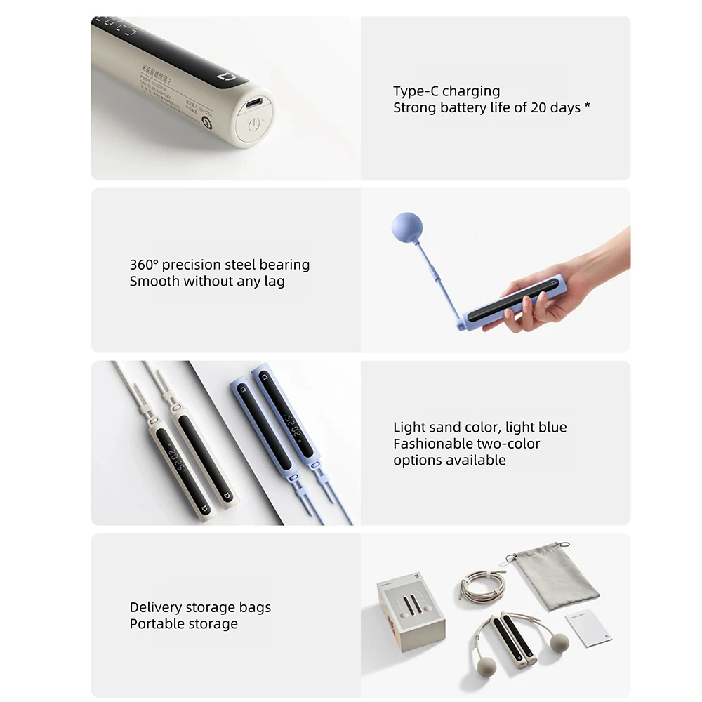 Mijia Smart Skipping Jump Rope - огляд і ціна Smart Jump Rope Digital Counter