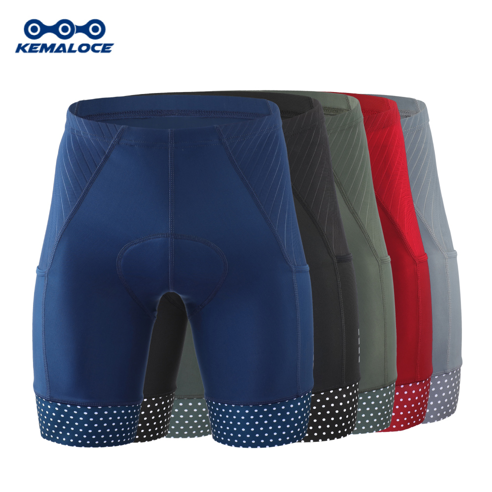 KEMALOCE Men's Cycling Shorts  - огляд і ціна Padded Cycling Shorts 5D Gel