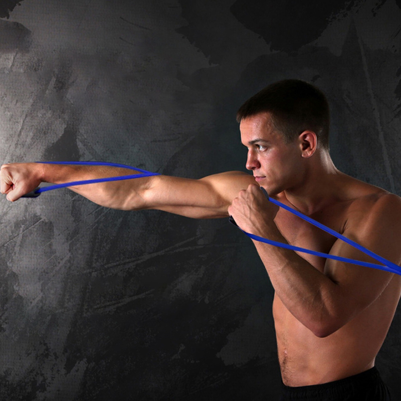 New 8-shaped Tension Rope Rubb - огляд і ціна Resistance Bands Set With Handles